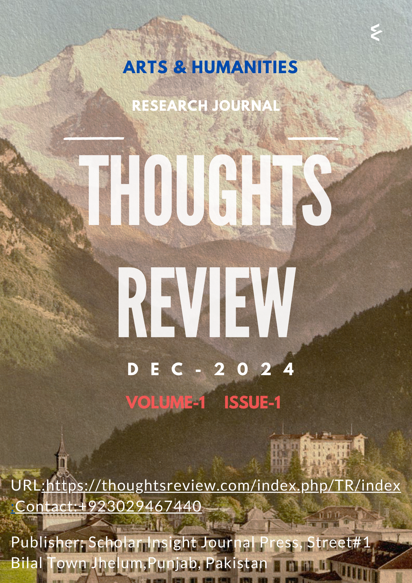 View Vol. 1 No. 1 (2024): Thoughts Review (Dec-2024)